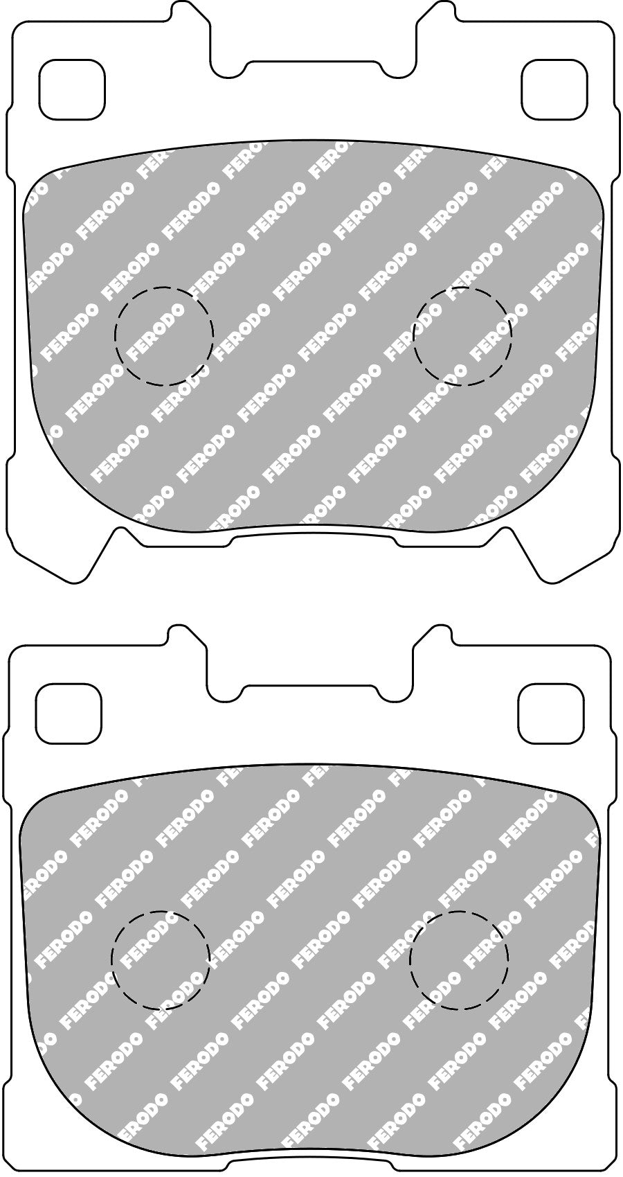 FERODO FCP5262H гальмівні колодки задні DS2500 для TOYOTA YARIS GD / GR 1.6 4WD GXPA16 Photo-0