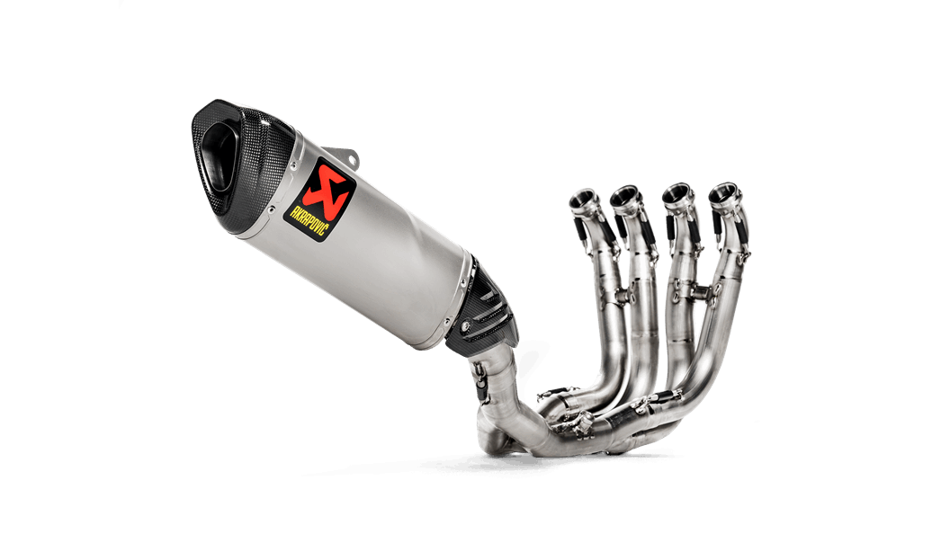 AKRAPOVIC S-B10R5-APLT Вихлопна система Racing Line (Titanium) для BMW S 1000 RR 2019-2021 / BMW S 1000 R 2021 (new) Photo-2