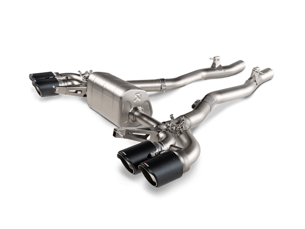 AKRAPOVIC S-BM/T/24H Вихлопна система Slip-On Line (титан) для BMW M8 / M8 Competition Gran Coupe (F93) OPF/GPF 2021-2024 Photo-0