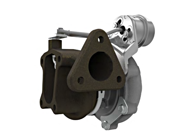 GARRETT 896051-5004S турбіна GBC14-200, 0.45 O/V, 3-bolt / 4-bolt, WG Photo-3