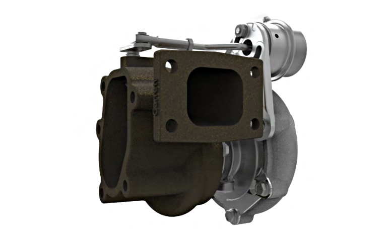 GARRETT 896051-5004S турбіна GBC14-200, 0.45 O/V, 3-bolt / 4-bolt, WG Photo-1