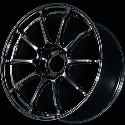ADVAN YA39G45ESBK Колісний диск V4223 RSIII 19X8.0 ET45 5-114.3 BLACK CHROME Photo-0