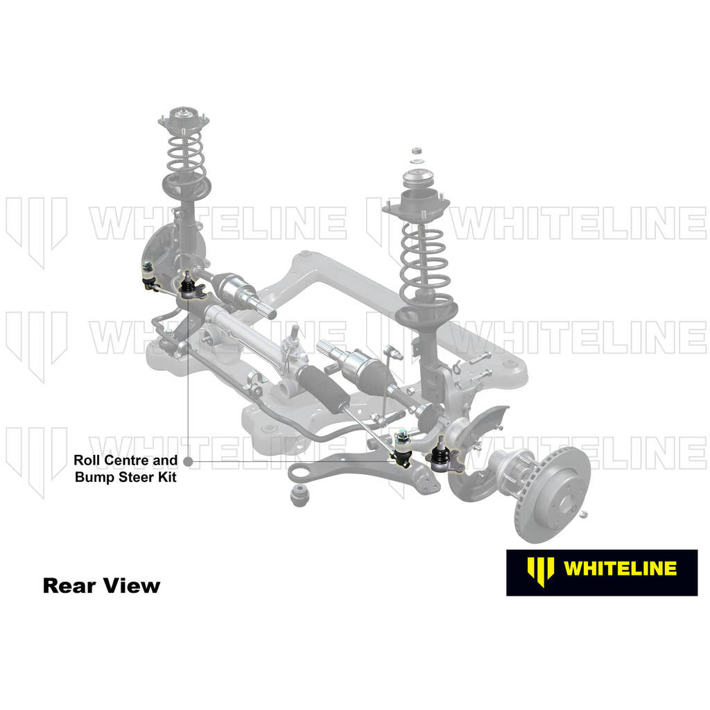 WHITELINE KCA313 Комплект корекції переднього центру крену для Subaru WRX STI 2015-2021 Photo-2