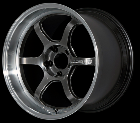 ADVAN YA68J29EMHB Колісний диск V4479 R6 18X9.5 ET29 5-114.3 MACHINING & RACING HYPER BLACK Photo-0