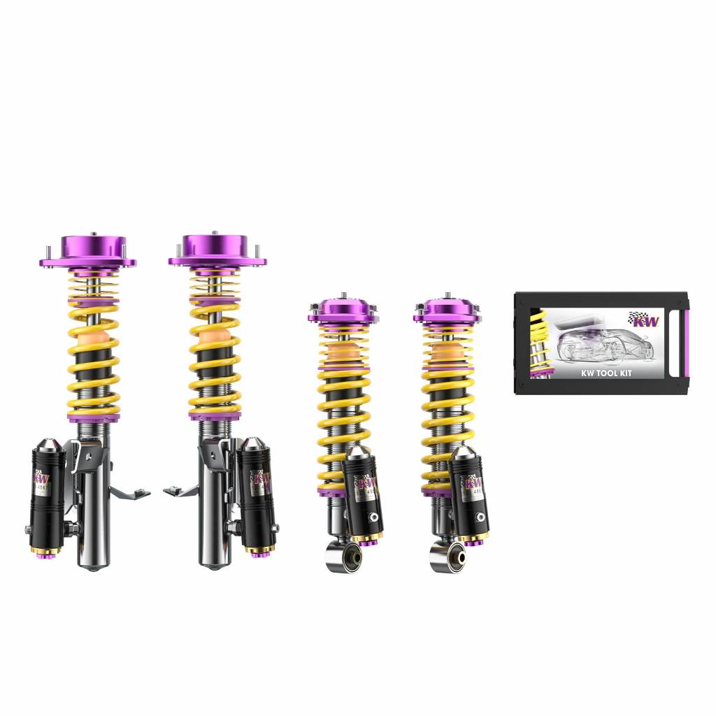 KW 39758204 Комплект койловерів CLUBSPORT V4 ( з верхніми кріпленнями) для SUBARU BRZ (ZC6 / ZD8) / TOYOTA GR86 (ZN8) / GT86 (ZN6) Photo-0