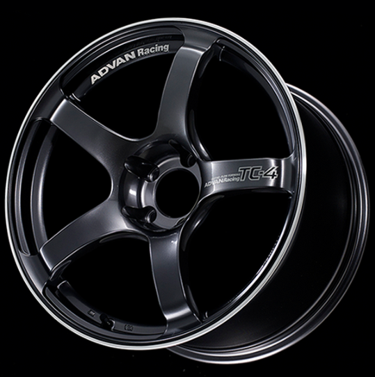 ADVAN YAD5D40AGMR колісний диск V4856 TC4 15x6. 5 ET40 4-100 RACING GUNMETALLIC & RING Photo-0
