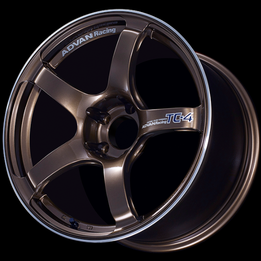 ADVAN YAD5D40AUAR колісний диск V4858 TC4 15x6. 5 ET40 4-100 UMBER BRONZE METALLIC & RING Photo-0