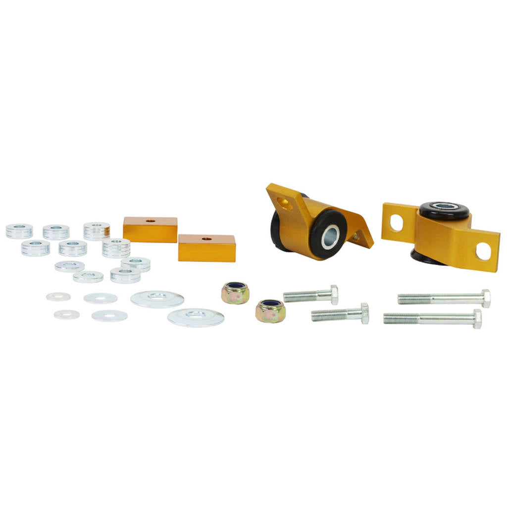 WHITELINE KCA359 Передні нижні внутрішні задні втулки зі зміщенням Caster/Anti Lift для GD Subaru Impreza incl WRX/STi Photo-2