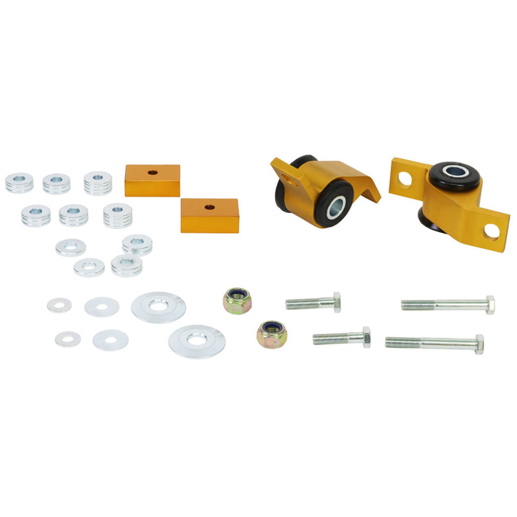 WHITELINE KCA359 Передні нижні внутрішні задні втулки зі зміщенням Caster/Anti Lift для GD Subaru Impreza incl WRX/STi Photo-3