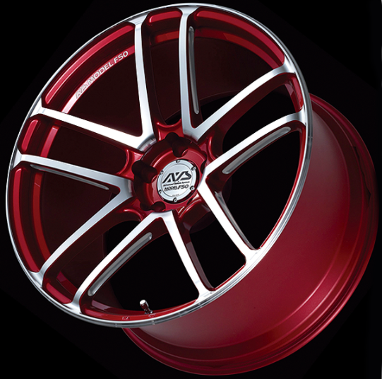 ADVAN YBG0M51PR колісний диск V1519 MODEL F50 20X11. 0 ET51 5-130 PLATINUM RED COMBI Photo-0