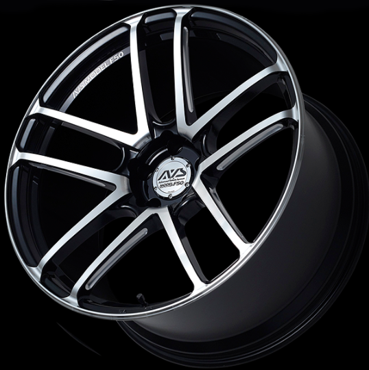 ADVAN YBG0H38EB колісний диск V1457 MODEL F50 20x8.5 ET38 5-114. 3 GLOSS BLACK COMBI Photo-0