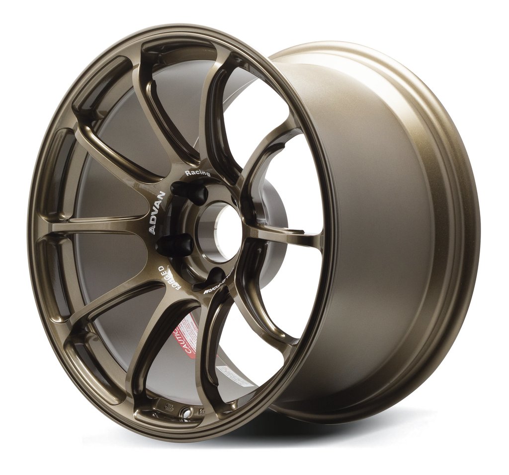 ADVAN YAZ5E42AA колісний диск V3566 RZII 15x7. 0 ET42 4-100 RACING BRONZE Photo-0
