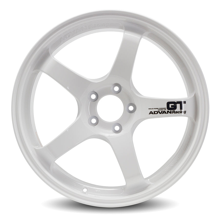 ADVAN YAQ9K35EWP Колісний диск V4915 GT Premium 19X10.0 ET35 5-114.3 RACING WHITE Photo-1