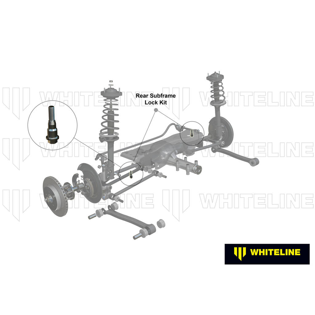 WHITELINE KSB750 Комплект фіксації підрамника Photo-1