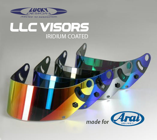 LUCKY DESIGN LLC AR1127SI Візор для шолома Arai CK-6, срібло іридієвий (Темний) Photo-1 