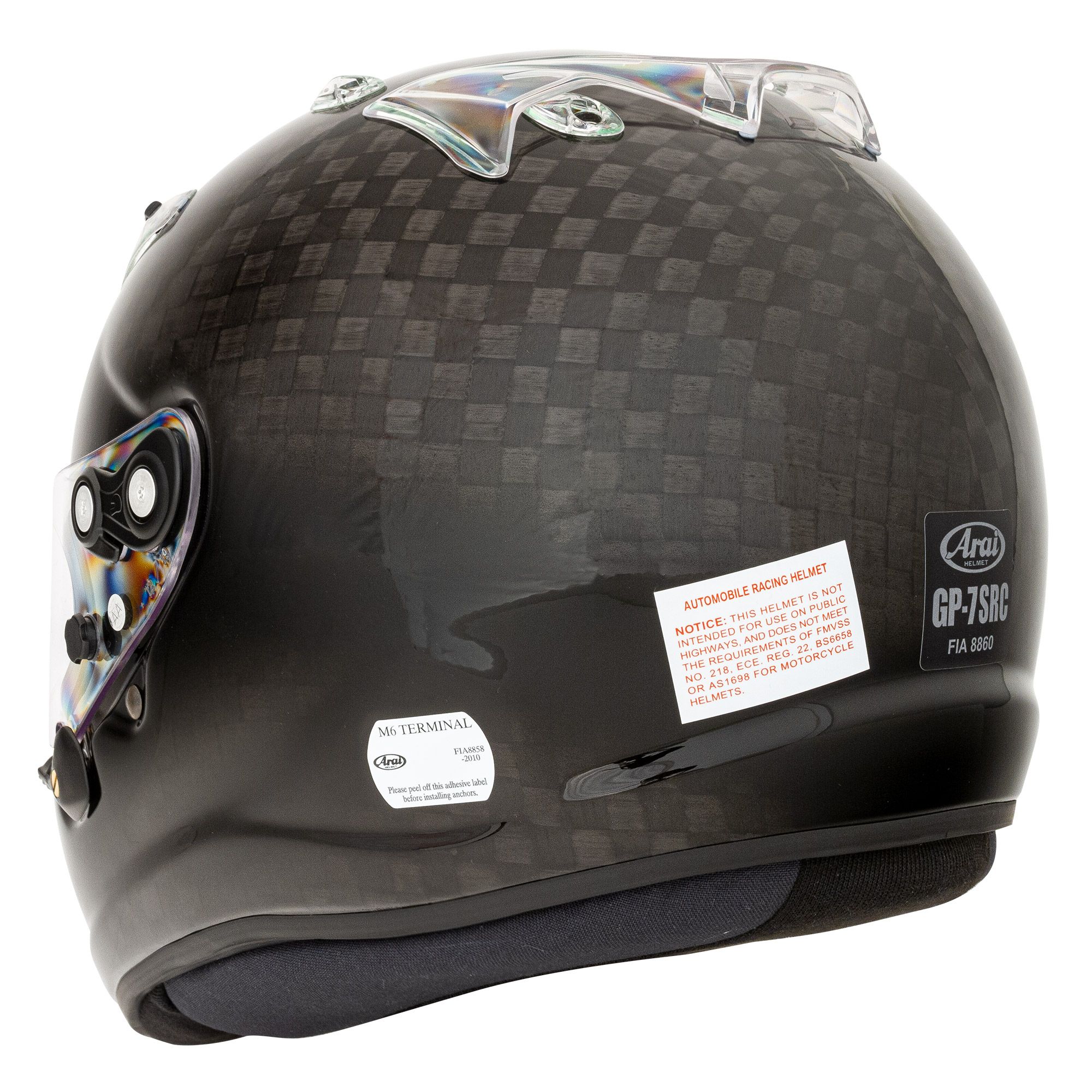 Arai 1010010103 шолом для автоспорту GP-7 SRC, FIA 8860-2018, карбон, р-р S Photo-3