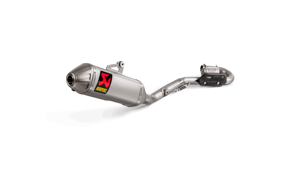 AKRAPOVIC S-S4MET11-BNTA Вихлопна система Evolution Line (Titanium) для Suzuki RM-Z 450 2018-2019 Photo-0