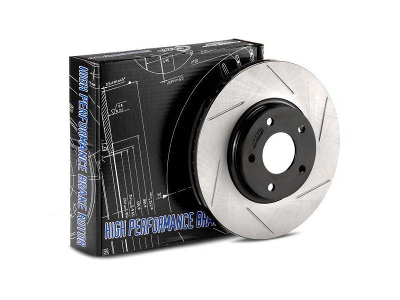 STOPTECH 126.44086 SL гальмівний диск передній лівий Sport з насічкою для LEXUS / TOYOTA Land Cruiser / LX470 1998-2007 Photo-0