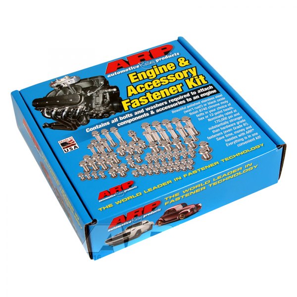 ARP 534-9704 Комплект болтів двигуна та аксесуарів 12pt для CHEVROLET Small Block Vortec Photo-0