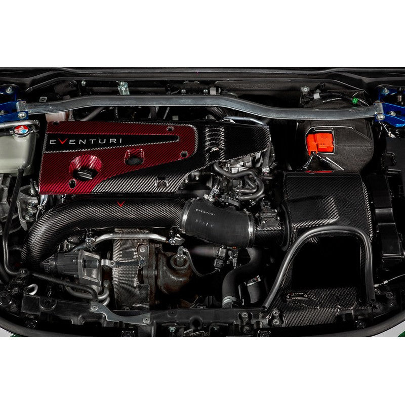 EVENTURI EVE-FL5-CF-CHG Труба впуску повітря з карбону для HONDA Civic Type R (FL5) 2022+ Photo-9
