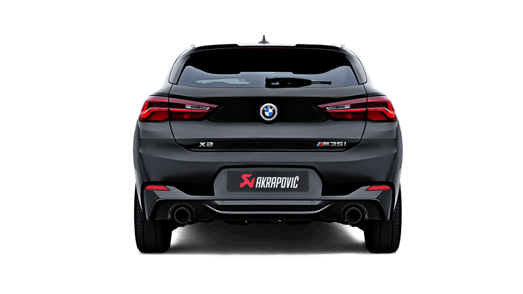 AKRAPOVIC S-BM/T/15H Вихлопна система Slip-On Line (титан) для BMW M135i (F40) 2020-2024 Photo-2