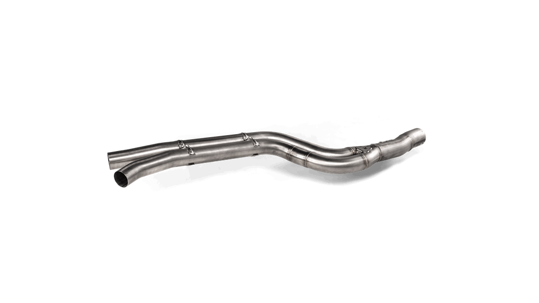 AKRAPOVIC E-TY/SS/2 Evolution Link pipe set (SS) для TOYOTA Supra (A90)/BMW Z4 M40i OPF/GPF Photo-0