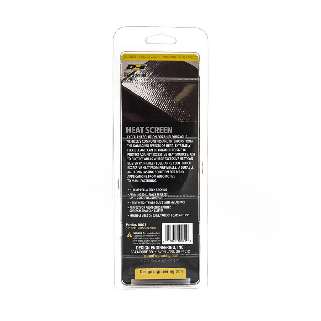 DEI 010071 Тепловий екран зі скловолокна Mylar Radiant 12Х24 дюйма Photo-2