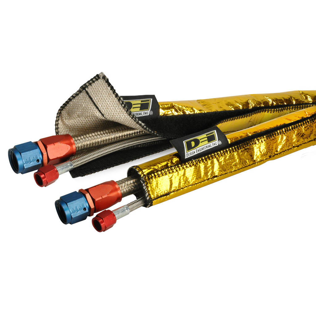 DEI 010924 Тепловий кожух 2" до 2-1/2" IDХ3ft золото Photo-5