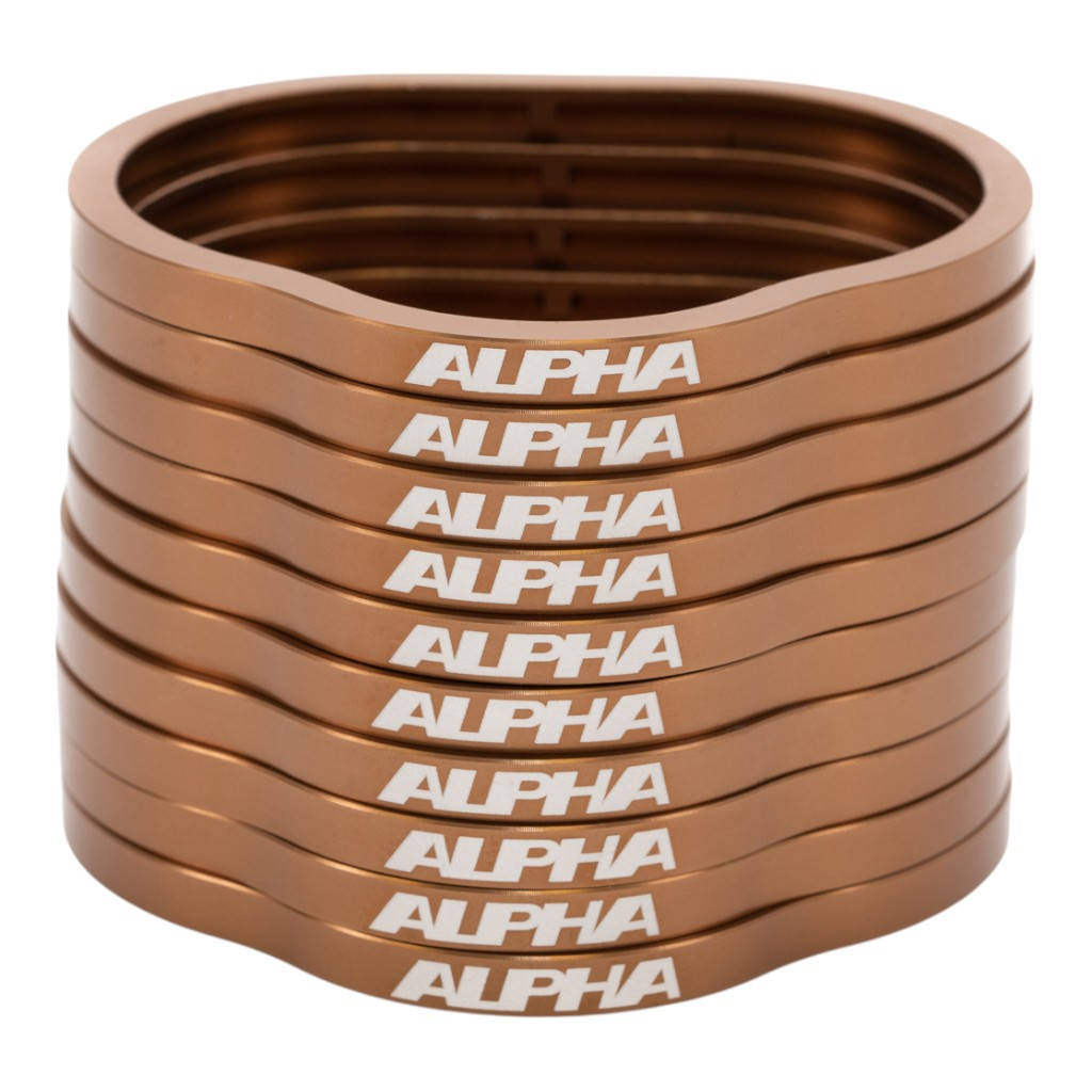 AMS ALP.37.08.0002-1 Комплект підтримки ущільнення впускного колектора ALPHA Performance V10 для AUDI R8 / LAMBORGHINI Huracan / Performante Photo-2