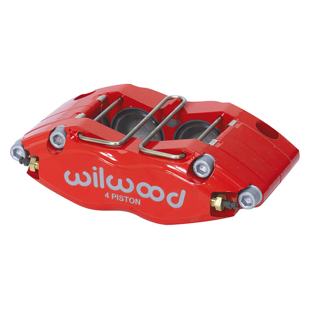 WILWOOD 120-14709-RD Гальмівний супорт DynaPro Radial з пилозахисним ущільненням, червоний Photo-0