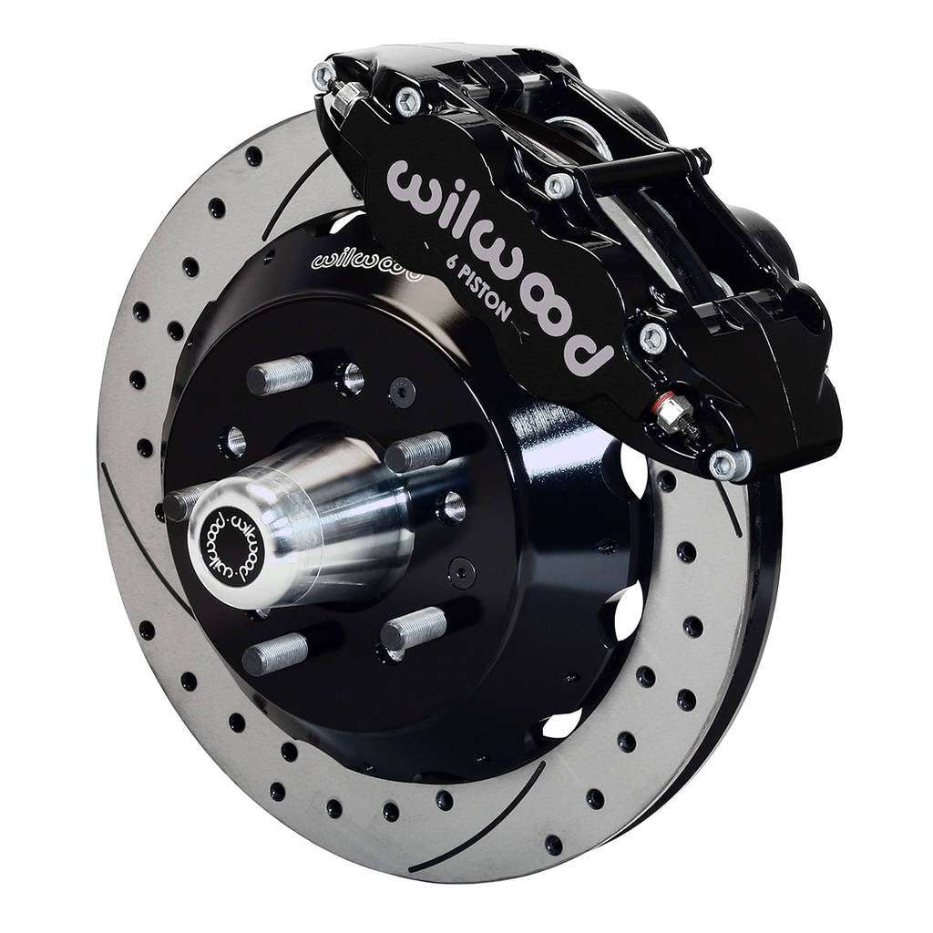 WILWOOD 140-10815-D Комплект передніх гальм FNSL6R12.88" з перфорацією Photo-0