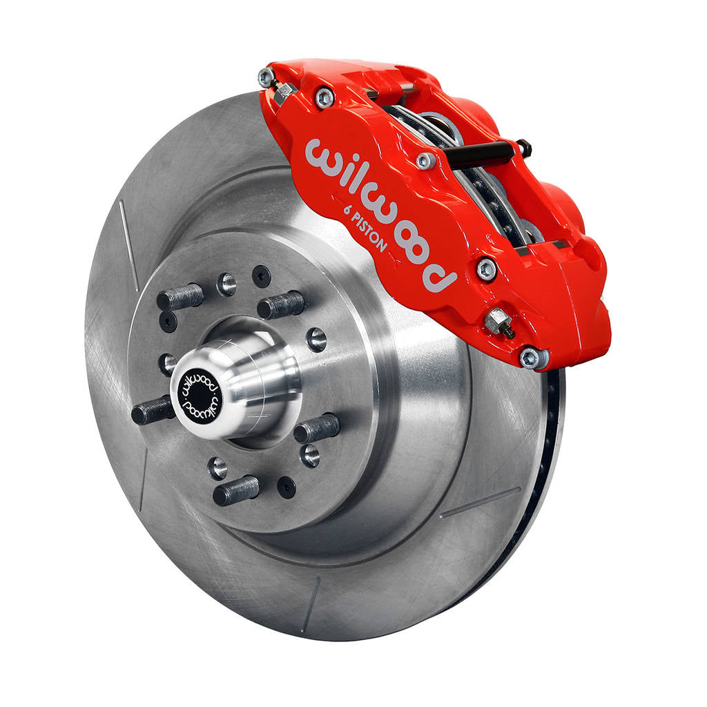WILWOOD 140-12280-R Комплект передніх гальм (маточина і ротор, 1 шт.) FNSL6R 12.88"- червоний Photo-0