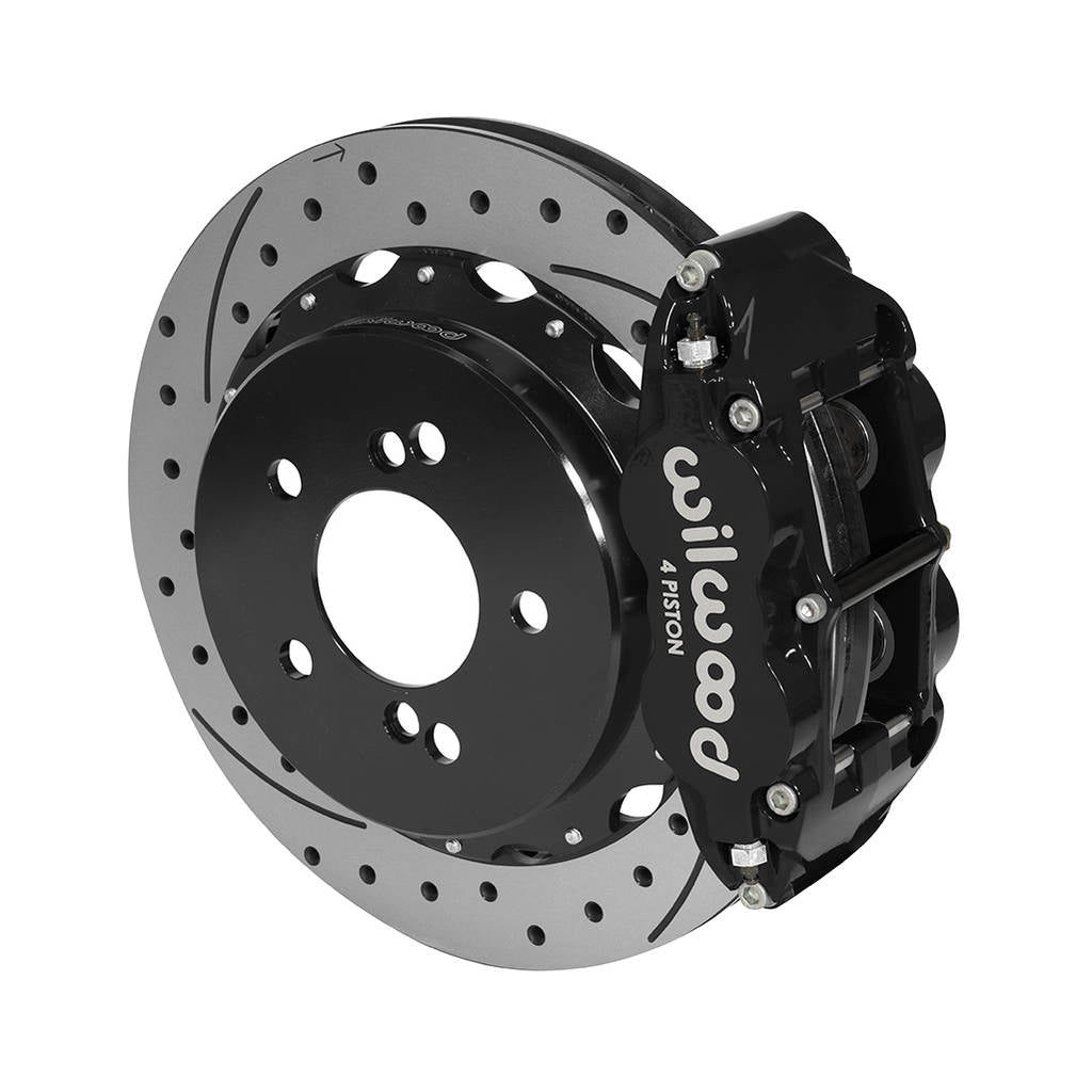 WILWOOD 140-14752-D Комплект задніх гальм FNSL4R12.88", з перфорацією, Photo-0