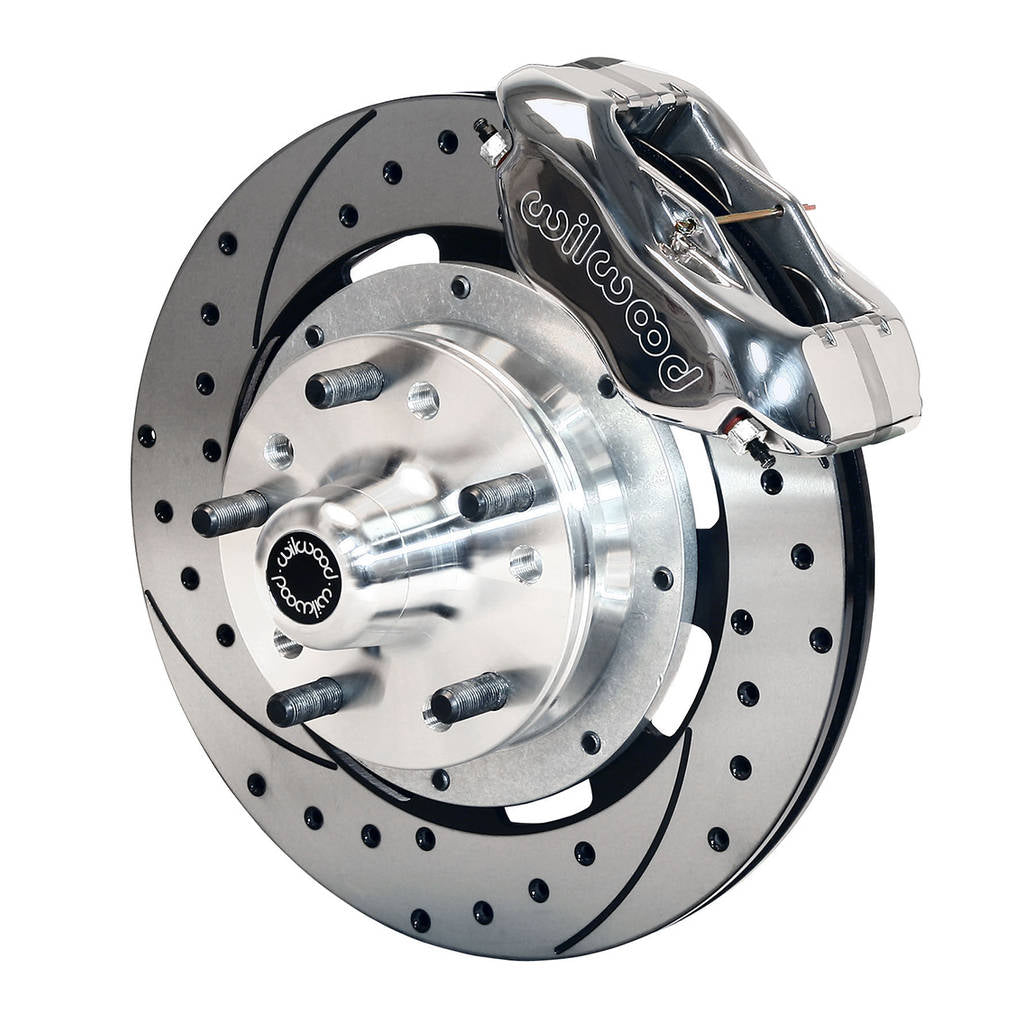 WILWOOD 140-7017-DP Комплект передніх гальм FDLI 12.19", з перфорацією, полірований Photo-0