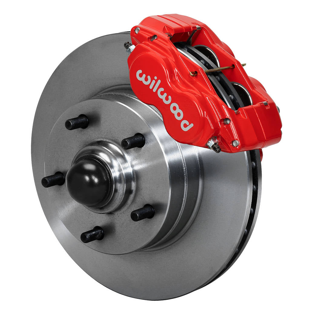 WILWOOD 140-15272-R Комплект передніх гальм FDL-M 11.00" 1 PC Rotor&Hub, червоний Photo-0