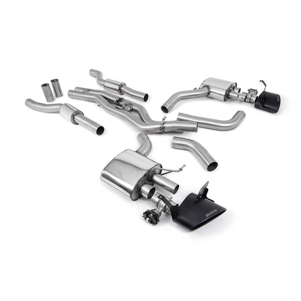 MILLTEK SSXAU939 Вихлопна система Cat-back для AUDI RS6 C8 4.0 V8 bi-turbo (Non OPF/GPF) 2020 - 2022 Photo-0