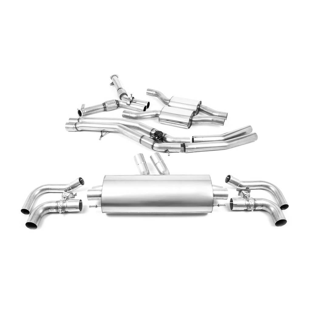 MILLTEK SSXAU957 Вихлопна система Cat-back для AUDI RSQ8 4.0 V8 Bi-Turbo (без OPF/GPF) 2020 - 2022 Photo-0