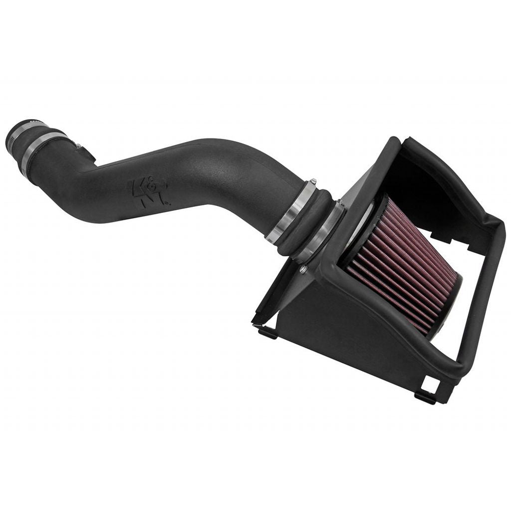 K&N 57-2596 Система спортивного повітряного фільтра для FORD F150 V6-3.5L F/I, 2015-2016 Photo-0