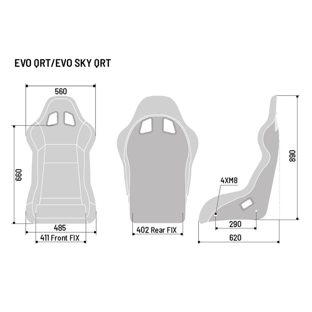 SPARCO 008007GNR Сидіння GAMING DESIGN EVO QRT Photo-2