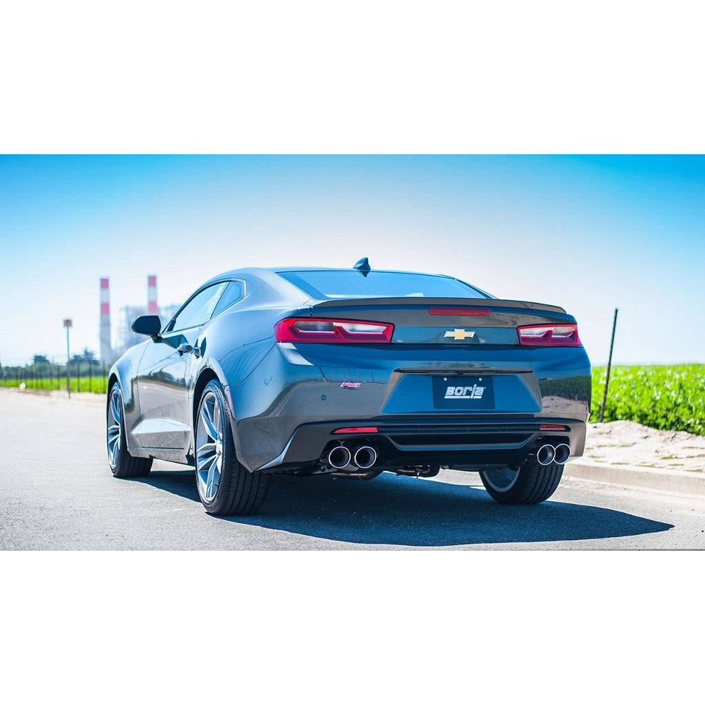 BORLA 11930 Вихлопна система Axle-Back CAMARO LT '16-'21 3.6L V6 AT/MT RWD Photo-1