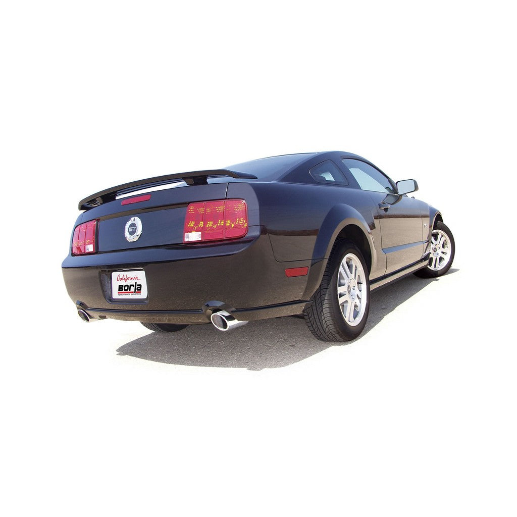 BORLA 11750 Вихлопна система Axle-Back MUST GT '05-'09 4.6L V8 AT/MT RWD Photo-1