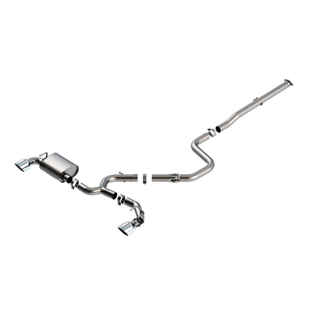BORLA 140832 Вихлопна система Cat-Back для Hyundai VELOSTER N 2.0L i4 MT FWD '19-'20 Photo-0