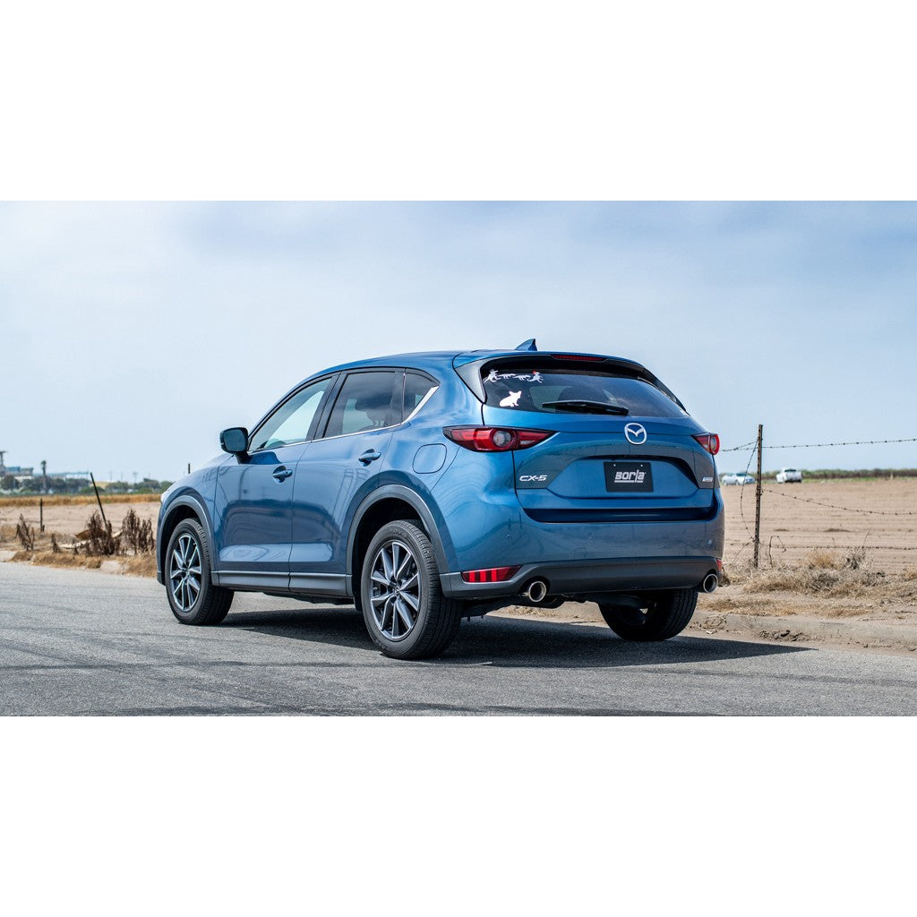 BORLA 11969 Вихлопна система Axle-Back для Mazda CX-5 '17-'20 2.5L i4 AT AWD Photo-1