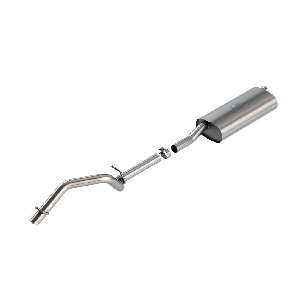 BORLA 140828 Вихлопна система Cat-Back TOURING CLIMBER 2.50 дюйма S TD R Наконечник 2.5 дюйма для Jeep Wrangler JLU 3.6L V6 AT/MT 2+4WD 4DR '18-'21 Photo-0