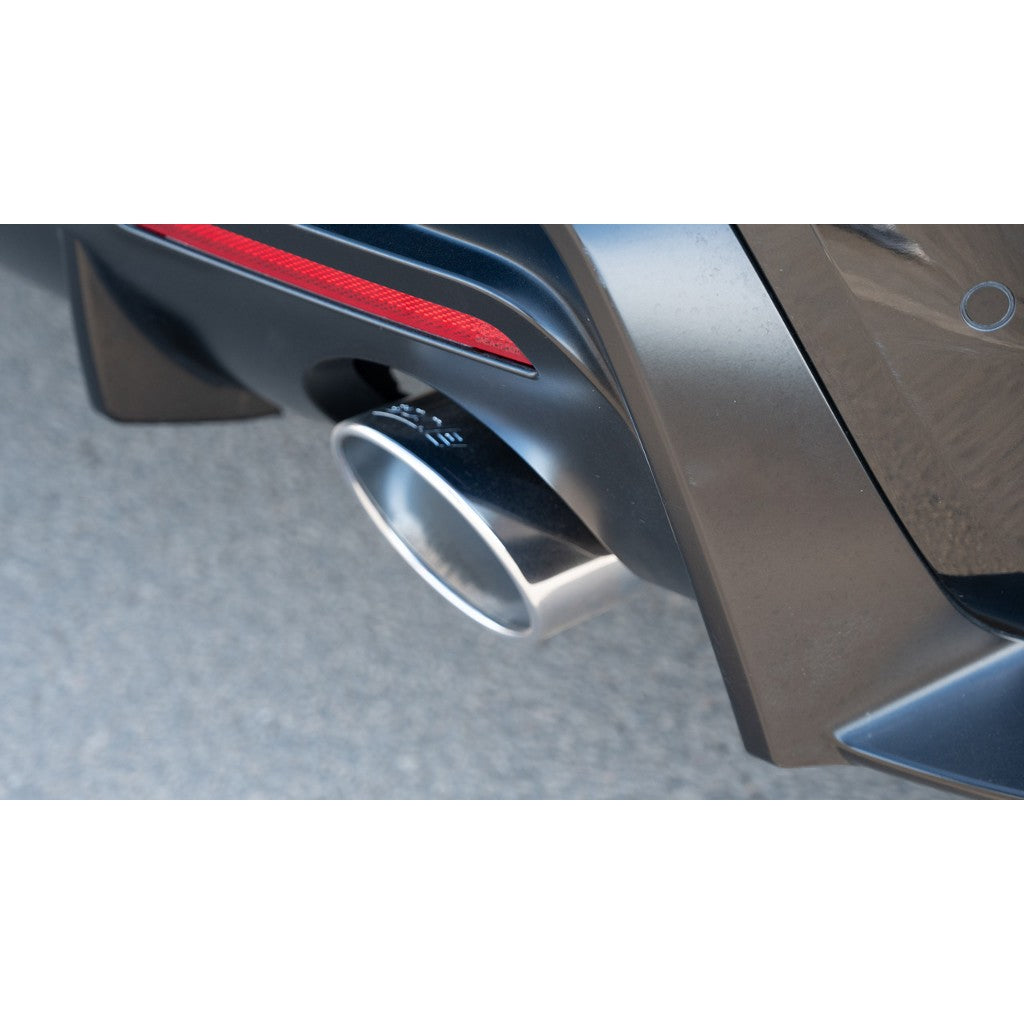 BORLA 140826 Вихлопна система Cat-Back 3", ATAK (наконечники з яскравого хрому) для TOYOTA Supra GR (A90 / A91) 2020-2025 Photo-2