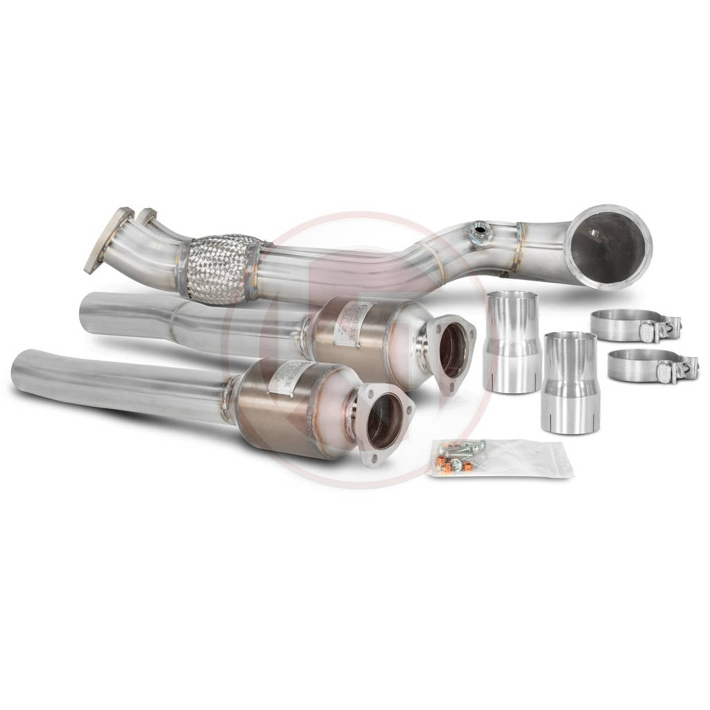 WAGNER TUNING 500001028.Kat Комплект даунпайпов для AUDI TTRS 8S & RS3 8v (FL) Photo-0