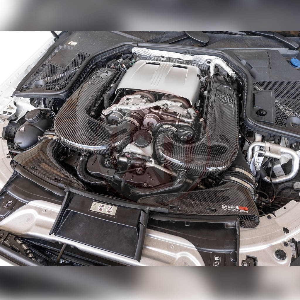 WAGNER TUNING 300001003 до-т впускної системи (карбон) MERCEDES-Benz C63 (S) AMG Photo-4