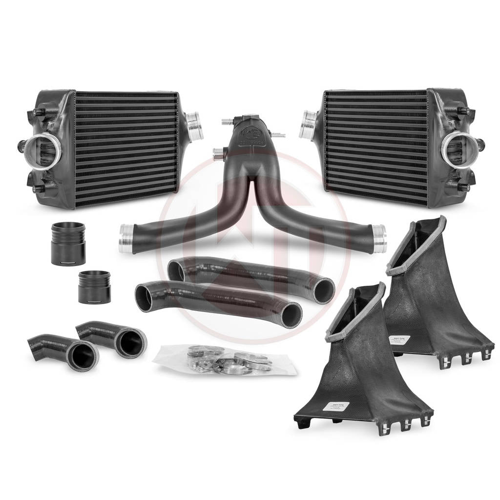 WAGNER TUNING 700001099.991.1 комплект Competition PORSCHE 991 Turbo ( S) Intercooler Kit / Y-charge pipe Photo-0