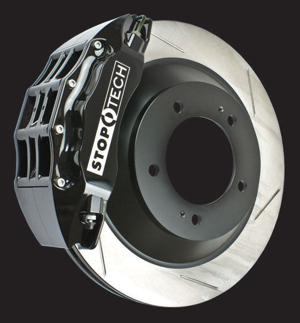STOPTECH 82.874. 6D00 .51 Гальмівна система передня BBK для TOYOTA LC200 / LX570 (чорна) ST65 | 380 Photo-1