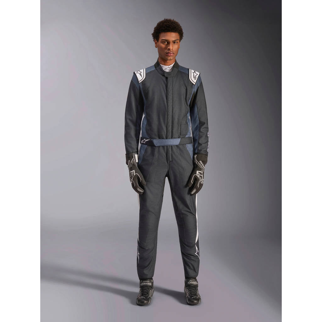 ALPINESTARS 3352022_1128_64 комбінезон для автоспорту GP PRO COMP V2, FIA 8856-2018, чорний / сірий / білий, Розмір 64 Photo-0